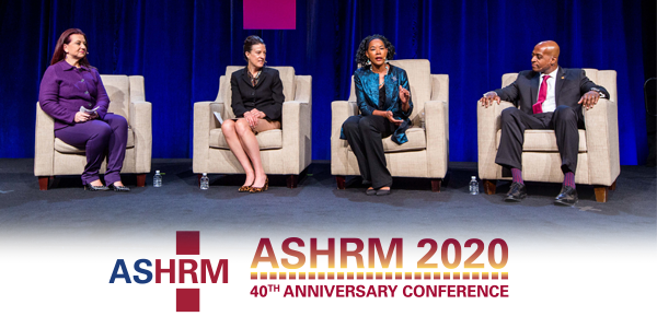 ASHRM 2020 Keynote Panel Header